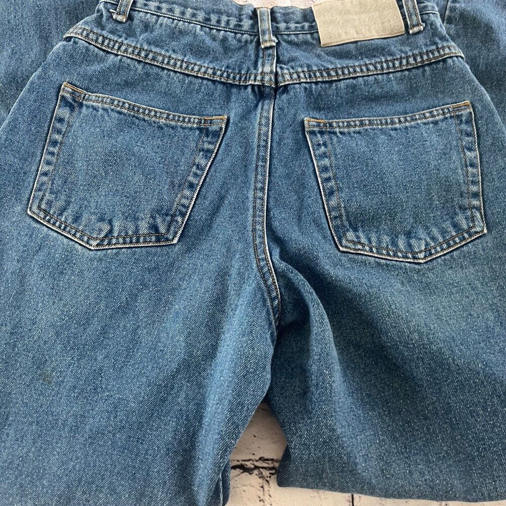 Vintage B.U.M. Equipment High Rise Jeans Y2K 80's 90's Retro Mom Jeans Size 7 - Picture 2 of 5